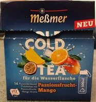 Mängden socker i Cold Tea - Passionsfrucht-Mango