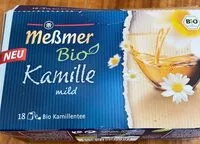 Mängden socker i Bio Kamille mild