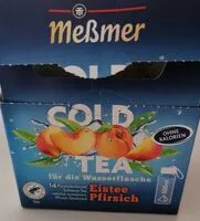 Mängden socker i Cold Tea - Eistee Pfirsich
