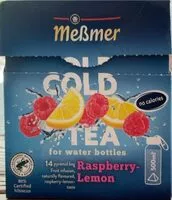 Mängden socker i Cold Tea Raspberry-Lemon