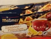 Mängden socker i Tee Zitronen-plätzchen Tee