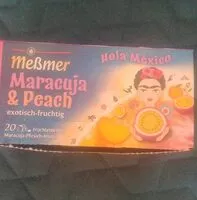 Mängden socker i Thé maracuja peach