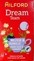 Mängden socker i Dream Team - Melisse & Kamille