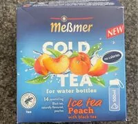 Mängden socker i Cold tea peach