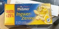 Mängden socker i Ingwer-Zitrone Kräutertee