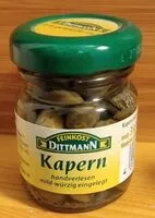 Mängden socker i Kapern