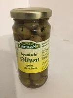 Mängden socker i Spanische Oliven (grün, ohne Stein)