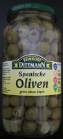 Mängden socker i Spanische Oliven grün ohne Stein