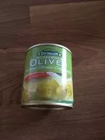 Mängden socker i Oliven gefüllt mir Zitronen-Creme