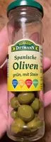 Mängden socker i Spanische Oliven - grün, mit Stein