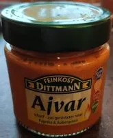 Mängden socker i Ajvar