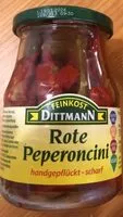 Mängden socker i Rote Peperoncini