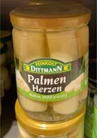 Mängden socker i Palmen Herzen