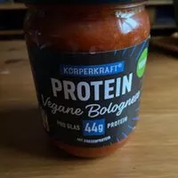 Mängden socker i vegane Bolognese