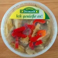 Mängden socker i Artischockenherzen geviertelt