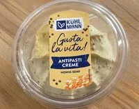 Mängden socker i Gusta la vita Antipasti creme