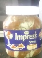 Mängden socker i Chocolate Hazelnut Spread with White Swirls