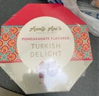 Mängden socker i Aunty Ani’s Pomegranate Flavored Turkish Delight