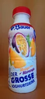 Mängden socker i Joghurt Drink, Mango Maracuja
