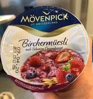 Mängden socker i Birchermüesli Beerensymphonie