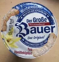 Mängden socker i Der große Bauer - Typ Vanillekipferl
