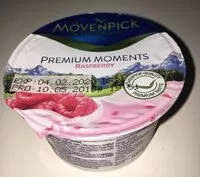 Mängden socker i Premium moments raspberry