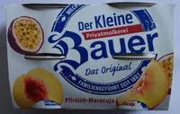 Mängden socker i Der Kleine Bauer, Pfirsich Maracuja