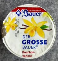 Mängden socker i Der große Bauer - Bourbon-Vanille
