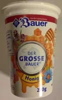 Mängden socker i Der große Bauer Honig