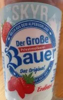 Mängden socker i Skyr der Große Bauer Erdbeere