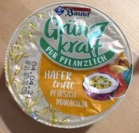 Mängden socker i Hafer trifft Pfirsisch-Maracuja