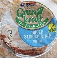 Mängden socker i Grünkraft Hafer Streich & Dip Natur