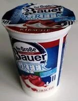 Mängden socker i Der große Bauer Greek Style Kirsch