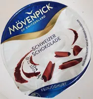 Mängden socker i Feinjoghurt, Schweizer Schokolade