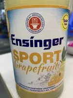 Mängden socker i Ensinger Sport Grapefruit
