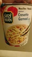 Mängden socker i Nouilles saveur crevette