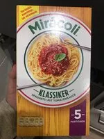 Mängden socker i Miracoli Spaghetti Mit Tomatensauce, 634 G