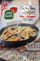 Mängden socker i Nouilles ramen pour wok Suzi Wan 400 g