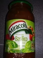 Mängden socker i Sauce pour pâtes basilico