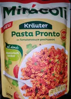 Mängden socker i Miracoli Pasta Pronto Kräuter
