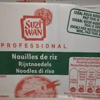 Mängden socker i Nouilles de riz