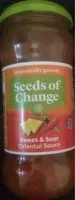 Mängden socker i Seeds Of Chnage Sweet And Sour Sauce 350G