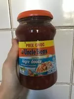 Mängden socker i Aigre-douce Aux Légumes Croquants