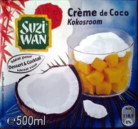 Mängden socker i coconut cream