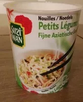 Mängden socker i Nouilles petits légumes d'Asie