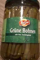 Mängden socker i Grüne Bohnen