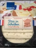 Mängden socker i Brie in Scheiben
