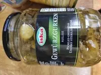 Mängden socker i Gewürzgurken