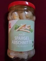 Mängden socker i weiße Spargel Abschnitte