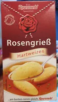 Mängden socker i Mehl - Grieß - Hartweizen